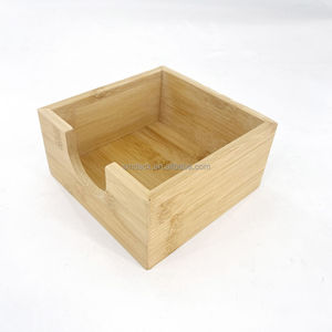 กล่องใส่กระดาษเช็ดปากทำจากไม้ไผ่ - Product Image 4