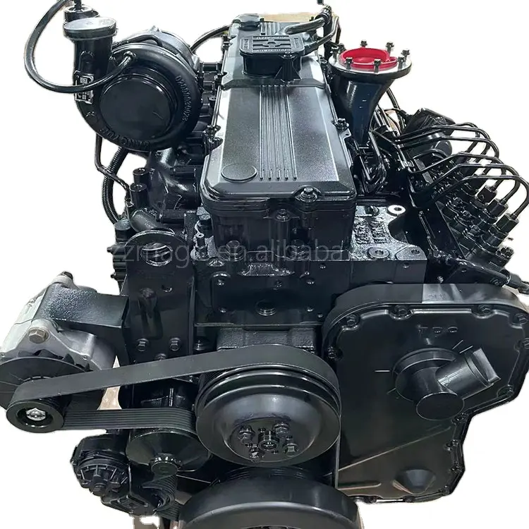 Piezas de motor de coche de gran calidad y precio competitivo, motor diésel usado para montaje de motores Cummins 6L
