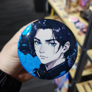 อะนิเมะอวตารอะคริลิกด้านหลังแบบแบนสำหรับปรับแต่งป้ายกระดุม - Product Image 3