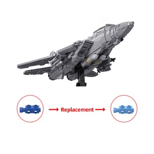Goldmoc โมเดล F14 MOC-121573ขนาดเล็กของเล่นชุดตัวต่อเครื่องบิน Tomcat - Product Image 6