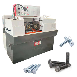 螺纹杆制造机/小型滚丝机/钢筋穿丝机出厂价格出售 - Product Image 1