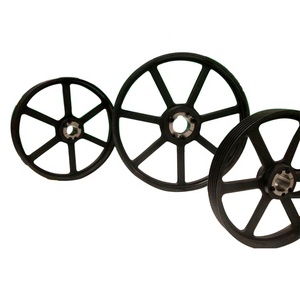 Ròng rọc dây curoa động cơ băng tải gang đúc tiêu chuẩn kích thước SPA SPB SPZ SPC - Product Image 1