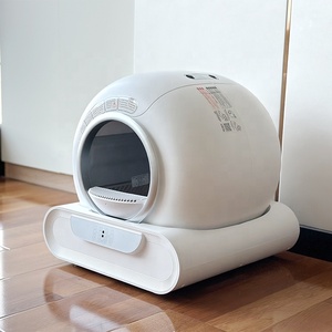 猫用リターボックス工場スマート誘導新しいデザイン自動猫用リターボックスカスタマイズされたサンプルを提供スマート猫用リターボックス