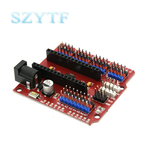 1PCS Multifunktions-Nano-Shield-Erweiterungs karte für elektrische DIY-SCM-Orange Black (NANO SHIELD) Für Nano 3.0 - Product Image 3