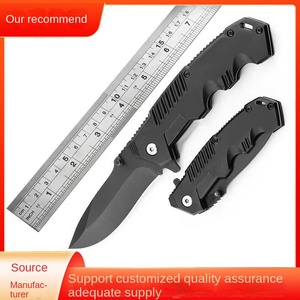 Taşınabilir katlanabilir 3cr13 paslanmaz çelik açık kamp taktik alan savunma için yüksek sertlik hayatta kalma bıçağı ahşap kolu OEM - Product Image 6