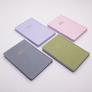 Copertina rigida rilegata in tessuto per Notebook Planner per taccuino professionale diari semplici graziose composizioni personalizzate in cotone stampato A4 - Product Image 4