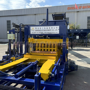 Qt4-24砌块机QT4-16混凝土砌块机砖砖机带燃料发动机易于操作 - Product Image 4