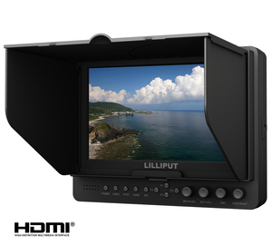 7inch Display <strong>HDMI</strong> <strong>Monitor</strong> LCD Touch Control Screen <strong>Monitor</strong> on Camera Field DSLR <strong>Monitor</strong> for Cameras Shooting Filmmaking - Product Image 1