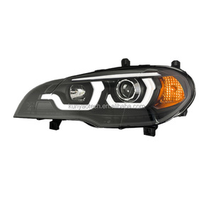 Custom 2007-2013 X5 E70 <strong>LED</strong> Spoon Driving Lights Dual Xenon Lens Headlight in <strong>New</strong> Condition - Product Image 3