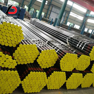 Tubería de tubería API 5L, 8 pulgadas, Sch40, pintura negra, acero al carbono sin costura para tuberías de petróleo y gas