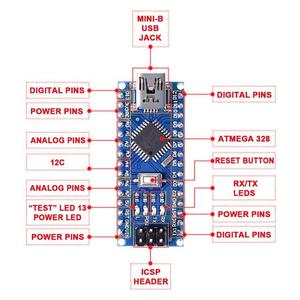<strong>For</strong> <strong>Nano</strong> <strong>V3.0</strong> Micro Controller Module ATmega328P Module <strong>Nano</strong> Board CH340 USB Cable Compatible with <strong>Nano</strong> <strong>V3.0</strong> - Product Image 5