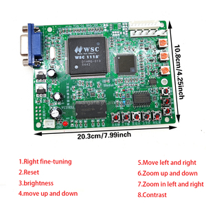 บอร์ดแปลงเกมแนวเรโทรนีโอจีโอ15K/24K SNK PCB พร้อม RGB CGA VGA HD เอาต์พุตวิดีโอ220V สำหรับอุปกรณ์เสริมเครื่อง LCD - Product Image 6