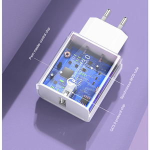 KC KCC3A超高速充電USB電源アダプターUSBウォールアダプターUSEU KR QC3.0急速充電器USUK電源アダプター - Product Image 4