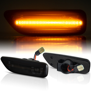 สัญญาณไฟเลี้ยวด้านข้าง LED แบบไม่ผิดพลาดสำหรับเครื่องหมายด้านข้างของ Volvo S60 S80 V70 II XC90 XC70ด้านข้าง - Product Image 5