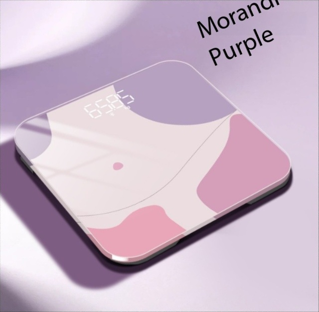 Báscula de grasa corporal Morandi púrpura