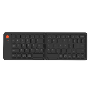 Teclado plegable de gran venta, portátil, BT, teclado recargable ultrafino, compatible con teléfonos inteligentes IOS, Android, Windows. - Product Image 1