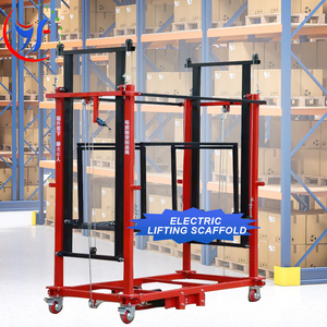 Yifeng Hot 500kg Aluminum Electric Lifting <strong>Ladder</strong> &amp; <strong>Scaffolding</strong> 2-6 Meters Durable Construction for Building and Maintenance