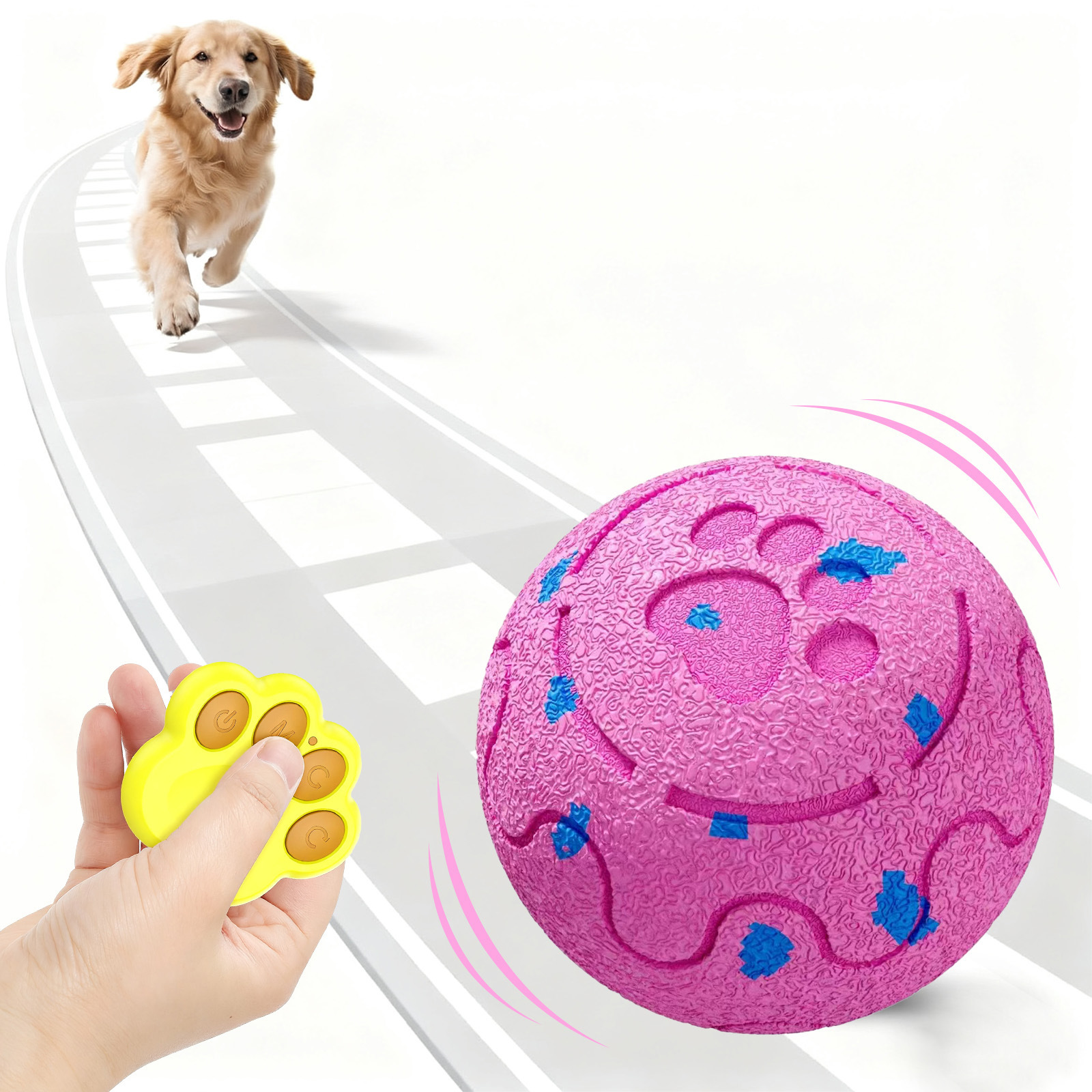 Pink O15 remote control panel