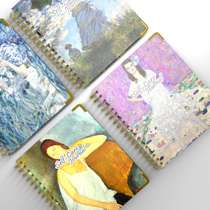 Cubierta de juego de cómic, bobina de cuaderno, cuaderno de hojas sueltas, LOGO personalizado, Bloc de notas de dibujo con tinta en polvo - Product Image 4