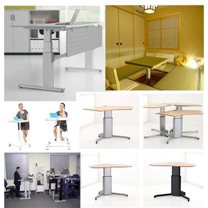 Custom Home Office Computer Elektrische Heftafel Zit Stand Bureau Motor Met Hal Sensor - Product Image 5