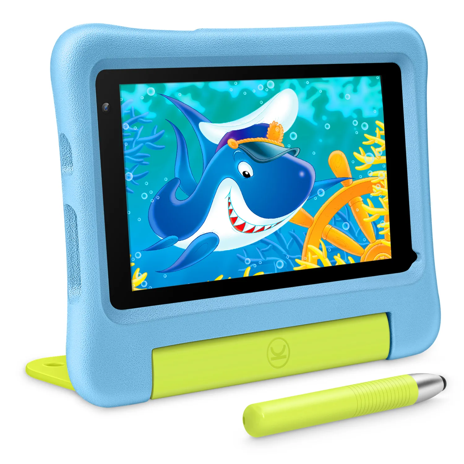 Tableta de 7 pulgadas para niños, tablet con android, cuatro núcleos, wifi, mesa de juego