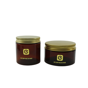 30ml 50ml 60ml 80ml 100ml 120ml 150ml 200ml 250ml 300ml 500ml 1000ml Food Grade Amber Brown Plastic Pet <strong>Jar</strong> with Lid - Product Image 4
