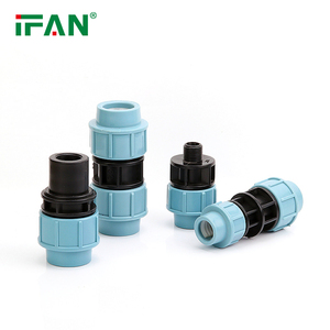 IFAN GB/T 13663 Polietileno de alta densidad estándar Todos los tipos Acoplamiento de rosca HDPE Accesorios para conexión de tuberías - Product Image 1