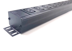 3 kutuplu devre kesici PDU soketli 12 yollu IEC C19 Pdu ağır güç dağıtım ünitesi güç şeridi - Product Image 5
