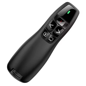2.4G puntatori Laser rossi pagina di tornitura Clicker presentatore di presentazione a distanza PPT penna puntatore Laser Powerpoint per la riunione