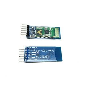 HC-05 Wireless <strong>Bluetooth</strong> RF Transceiver Master Slave Integrated <strong>Bluetooth</strong> Module 6 Pin Wireless Serial Communication BT Module