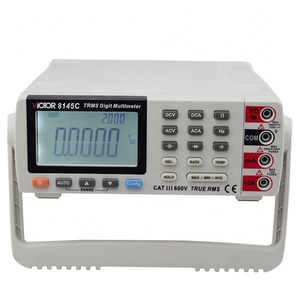 VICTOR8145Cデジタルベンチマルチメーター大型LCDディスプレイ22000カウントUSB電気デジタルマルチメーターを備えた真のRMSオートレンジ - Product Image 1