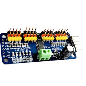 Fabrik preis PCA9685 16-Wege-PWM-Servotreiberplatine Roboters teuerung IIC-Schnitts telle treiber modul