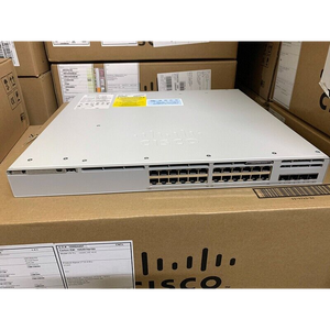新しいシスコC9300-24T-Eスタック可能エンタープライズスイッチングプラットフォームネットワークスイッチ - Product Image 3