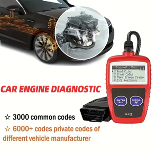 Автомобильный считыватель кодов неисправностей Obd2 сканер считыватель кодов автоматический диагностический Многофункциональный сканер считыватель и стирающий диагностический инструмент
