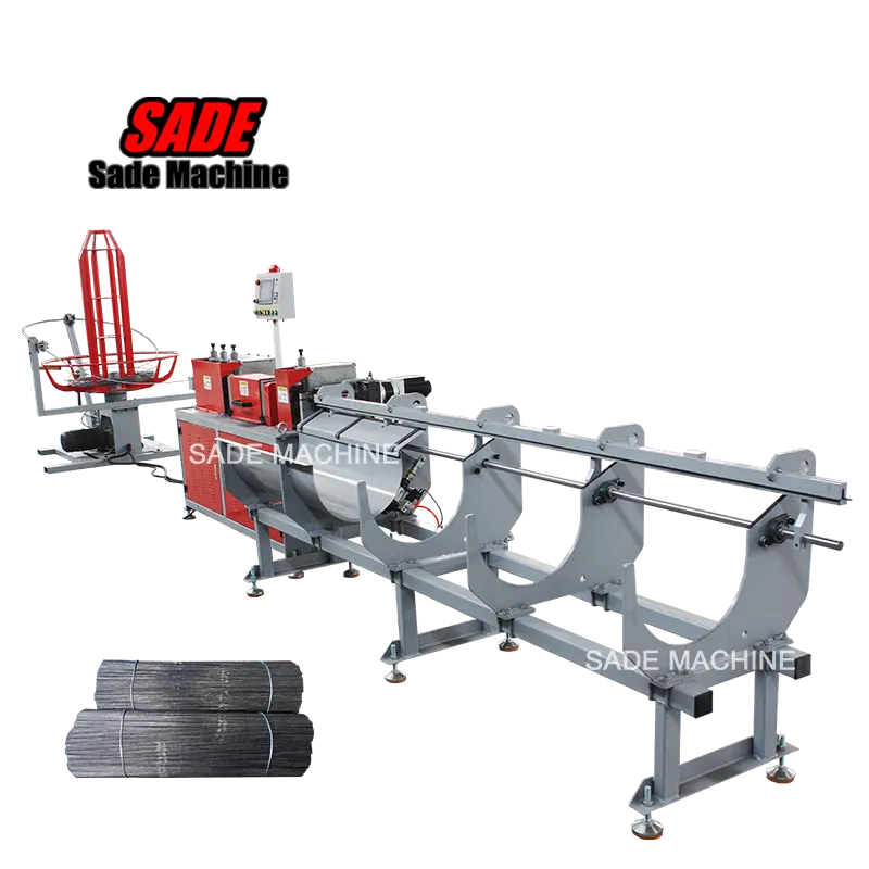 Macchina automatica per raddrizzare e tagliare il filo di acciaio PLC ad alta velocità