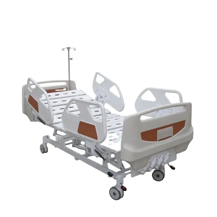 Cama doente manual de 5 funções do hospital BT-AM004, cama icu para venda