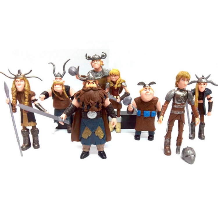 Comment former votre dragon (8 pcs/set)