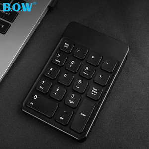 BOW HW157ミニUSB18キーテンキー充電式ポータブルワイヤレステンキーパッド - Product Image 3