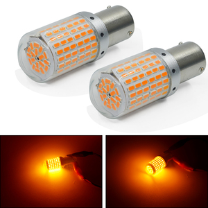 Perfect LED T20 1156 BA15S 1157 3014 144SMD ไฟเลี้ยว LED หลอดไฟ CANbus ไม่มีข้อผิดพลาดหมอก - Product Image 6