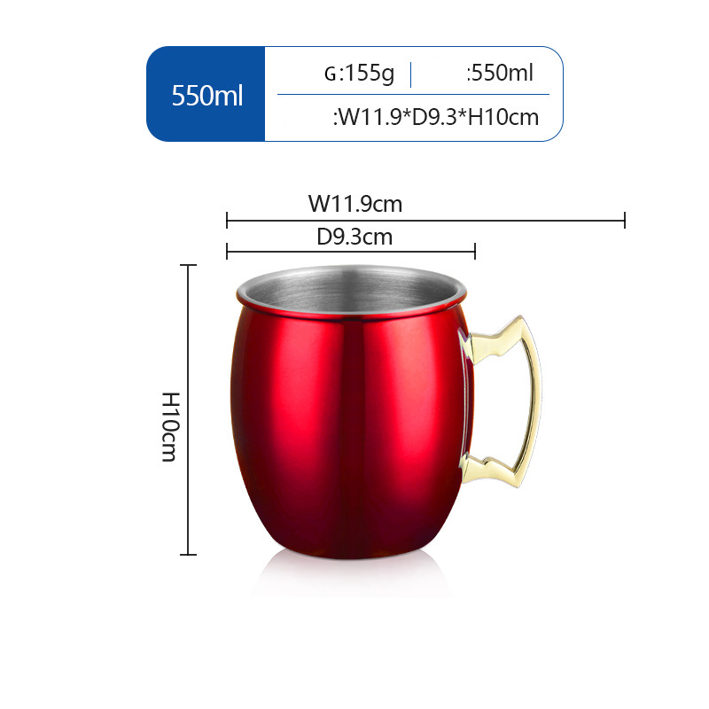 550ml-Moscow Mule Mugs