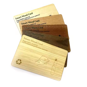 Özelleştirilmiş 213 215 216 Rfid akıllı otel anahtar Rfid kartlar Url Qr sosyal medya bambu ahşap ahşap kart erişim kontrolü Nfc kart - Product Image 3