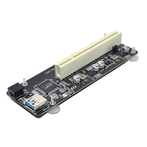 PCIE PCI-E PCI Express X1 a PCI Riser Card Bus, convertidor de adaptador de alta eficiencia, Cable USB 3,0 para PC de escritorio, Chip ASM1083 - Product Image 3