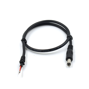 LED şerit 5.5 için SR açık uçlu 2.1 güç kablosu ile DC çıplak tel * güvenlik kamerası erkek fiş - Product Image 4