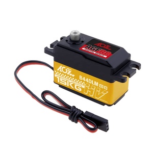 AGFRC B44DLM V2 15KG 0.17Sec High Torque &amp;<strong>Speed</strong> Metal Gear DC Motor Programmable Low Profile Digital Servo for RC Drift/Crawler - Product Image 1