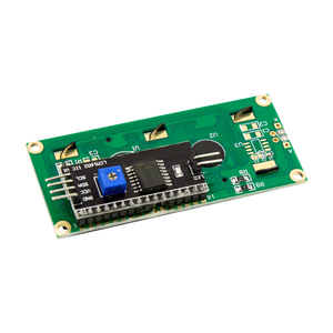 חדיש LCD1602 IIC I2C TWI 1602 סידורי LCD תצוגת מצב כחול תאורה אחורית