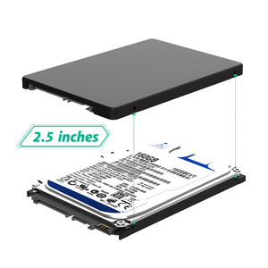 ขนาดเล็ก M.2 NGFF B คีย์2.5นิ้ว SATA SSD Enclosure SATA III อะแดปเตอร์เคสฮาร์ดดิสก์สำหรับคอมพิวเตอร์พีซี - Product Image 2