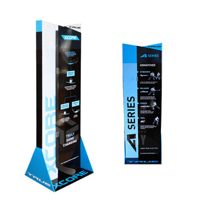 Karton Display Stand Supermarkt Kostenlose Werbung Faltbarer Boden Racking Display Karton POP Store Regal - Product Image 5