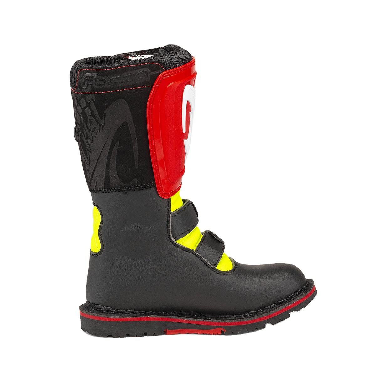 Negro/Rojo/Yellowfluo