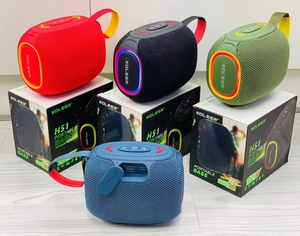 Altavoz KOLEER inalámbrico portátil Blue Tooth 10W HD soporte de sonido tarjeta TF U disco TWS función RGB luz impermeable diseño duradero - Product Image 5