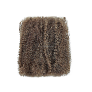 ANNA klasik önceden gerilmiş örgü saç uzantıları 100% Remy toptan insan saçı doğal görünüm ile Dreadlocks yapmak için - Product Image 3